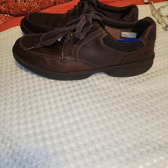 CLARKS EUC MENS SIZE 12 BRADLEY OXFORD WALKING SHOES main image 6